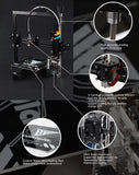 Tevo Tarantula 3D Printer Kit with 2 Free Rolls of Filament - Ships From USA - 3D Printer Universe