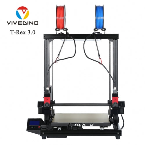 VIVEDINO T-Rex 3.0 Multi-function Big Size 3D Printer - 3D Printer Universe