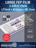XL FEP FILM 150 Micron (3 Sheet Pack)