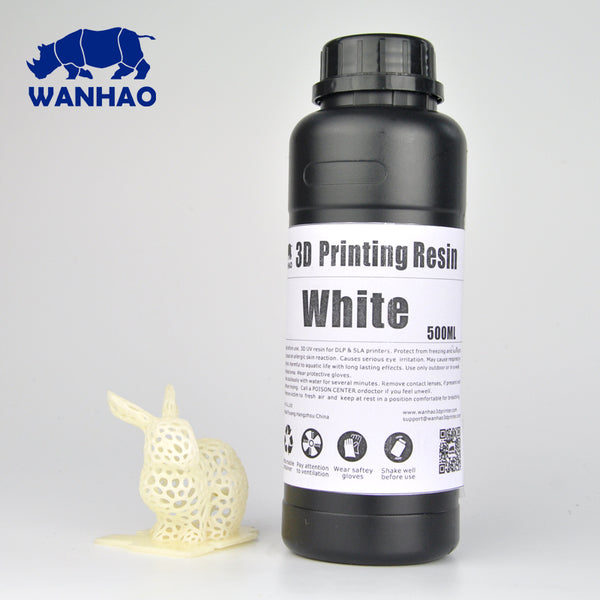 Wanhao UV Cure 3D Printer Resin 500ml/1L (1000ml) - 3D Printer Universe