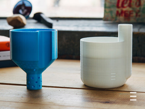 thingiverse self watering planter 3D Printed DIY Self-Watering Planter