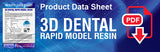 Monocure Rapid Dental Model 3D Resin - 3D Printer Universe