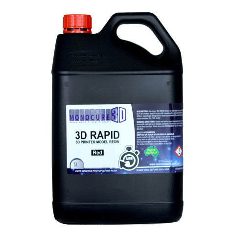 Monocure Rapid 3D Resin Away For DLP UV Cure 3D Printers